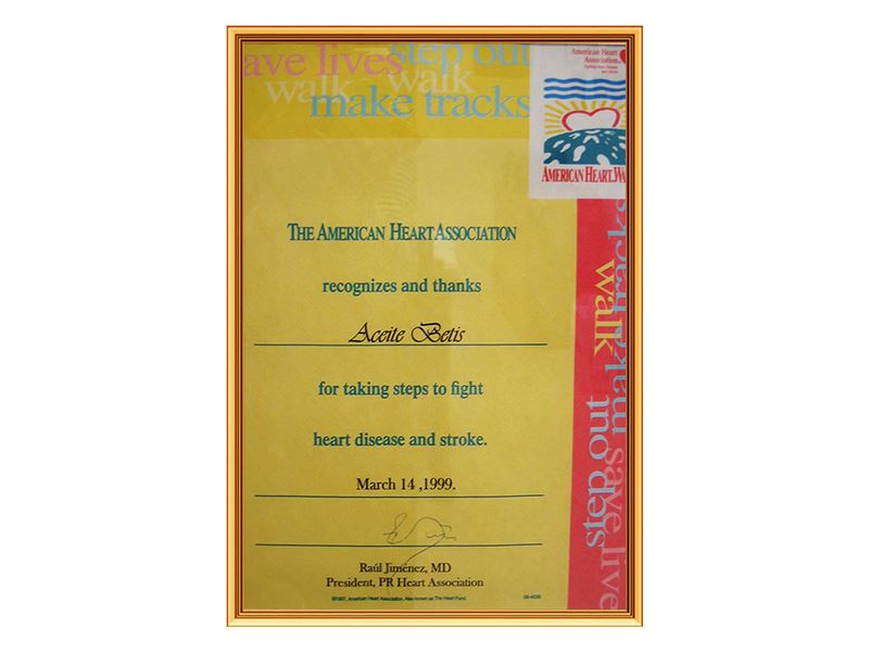 1999年：美国心脏协会